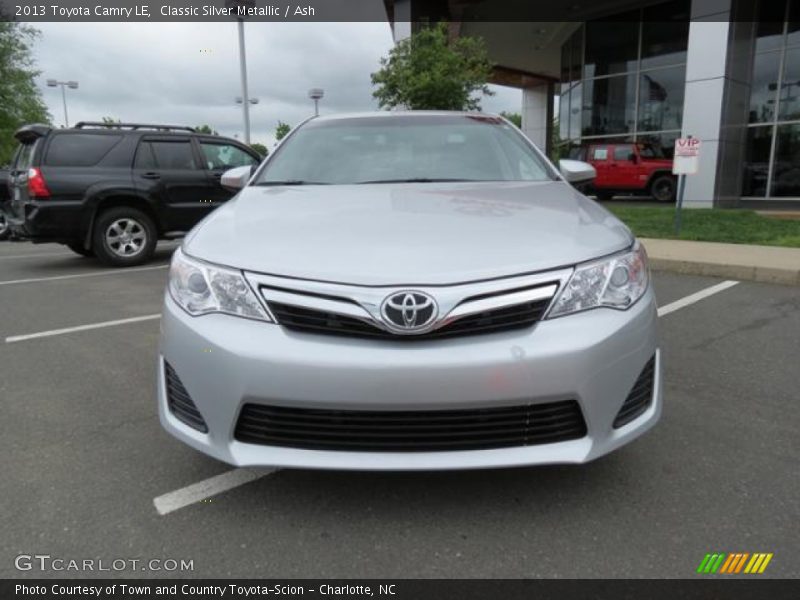 Classic Silver Metallic / Ash 2013 Toyota Camry LE