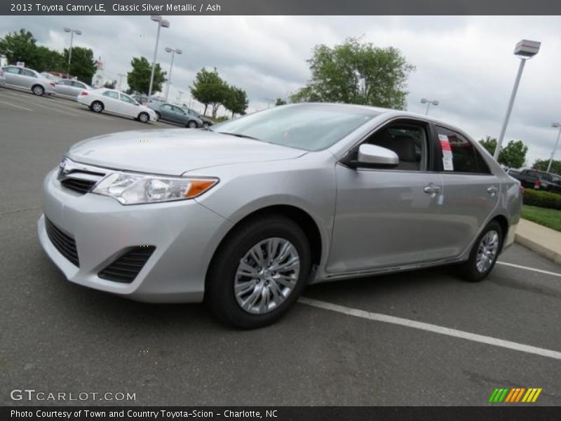 Classic Silver Metallic / Ash 2013 Toyota Camry LE