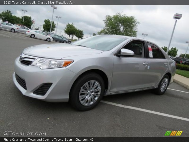 Classic Silver Metallic / Ash 2013 Toyota Camry LE