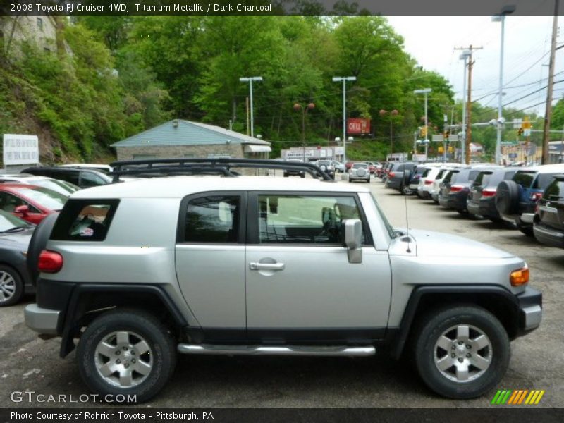 Titanium Metallic / Dark Charcoal 2008 Toyota FJ Cruiser 4WD