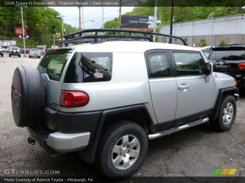 Titanium Metallic / Dark Charcoal 2008 Toyota FJ Cruiser 4WD