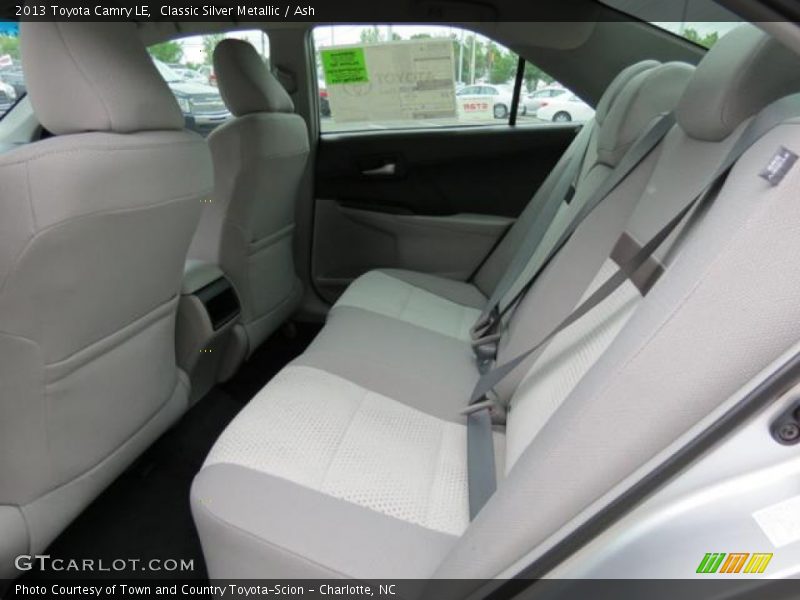 Classic Silver Metallic / Ash 2013 Toyota Camry LE