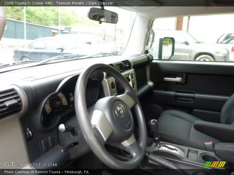 Titanium Metallic / Dark Charcoal 2008 Toyota FJ Cruiser 4WD