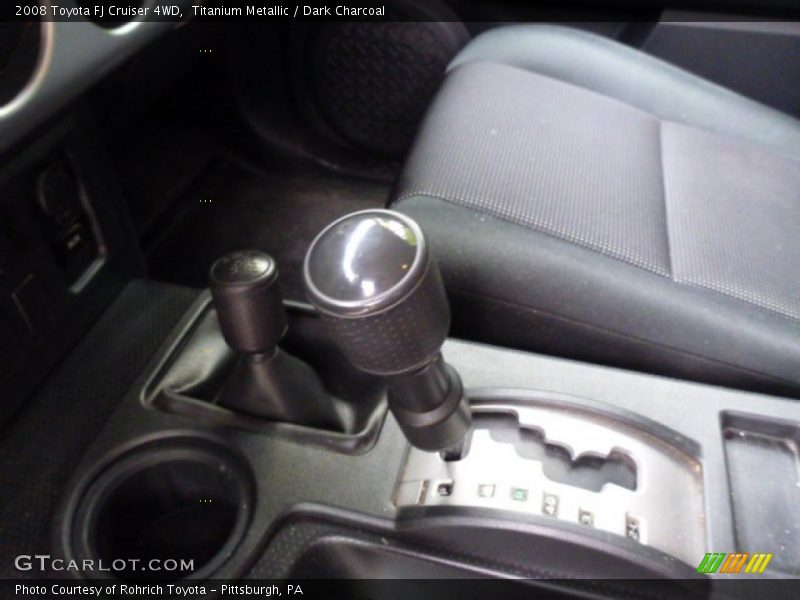 Titanium Metallic / Dark Charcoal 2008 Toyota FJ Cruiser 4WD