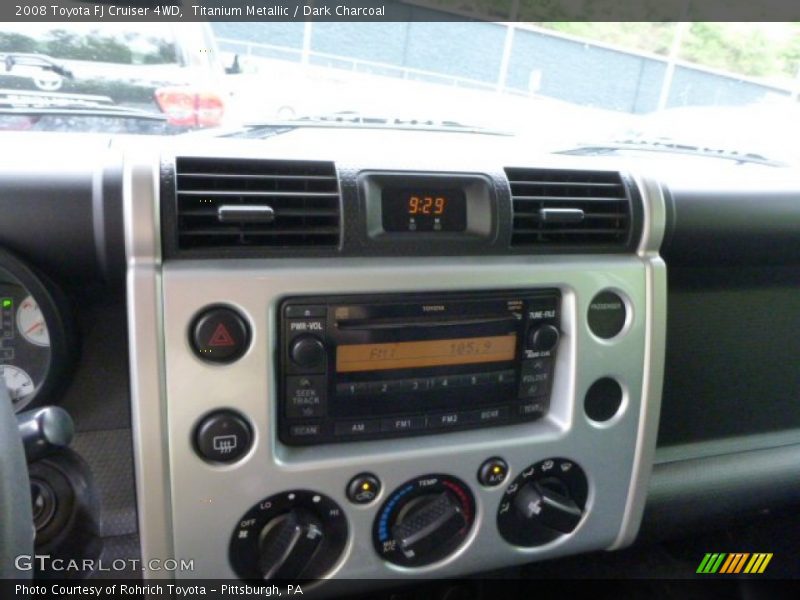 Titanium Metallic / Dark Charcoal 2008 Toyota FJ Cruiser 4WD