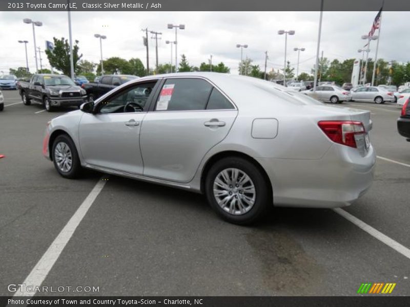 Classic Silver Metallic / Ash 2013 Toyota Camry LE