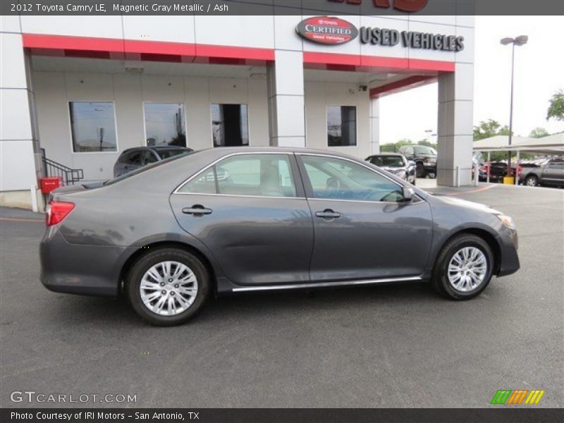 Magnetic Gray Metallic / Ash 2012 Toyota Camry LE