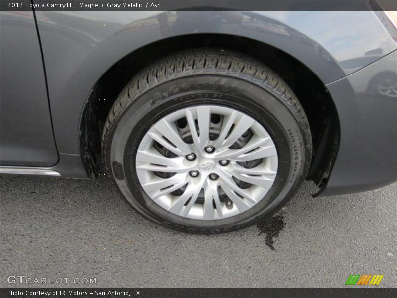 Magnetic Gray Metallic / Ash 2012 Toyota Camry LE