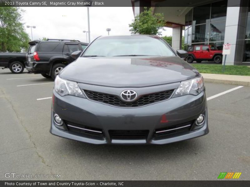 Magnetic Gray Metallic / Black 2013 Toyota Camry SE