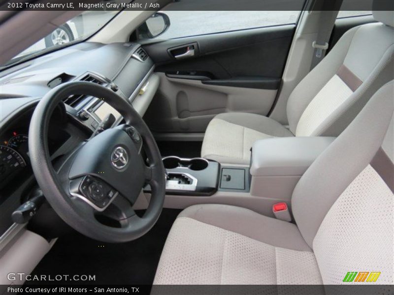 Magnetic Gray Metallic / Ash 2012 Toyota Camry LE