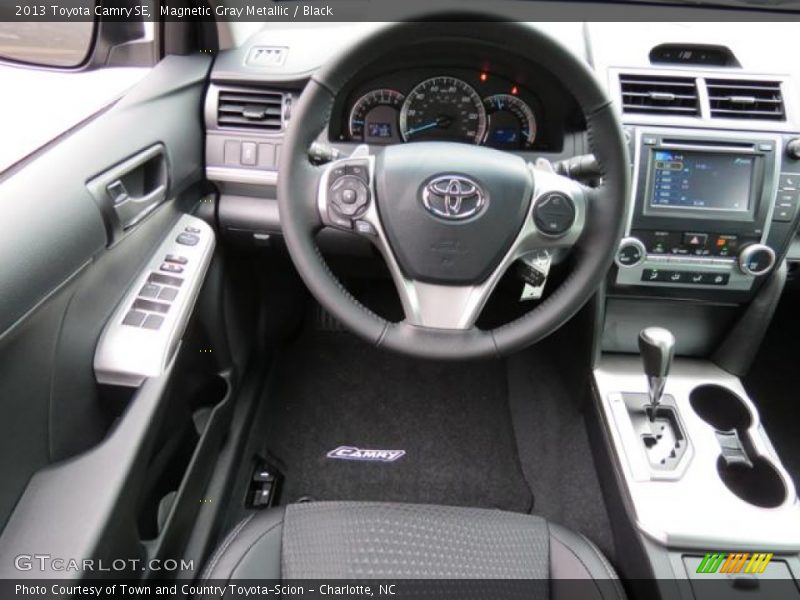 Magnetic Gray Metallic / Black 2013 Toyota Camry SE