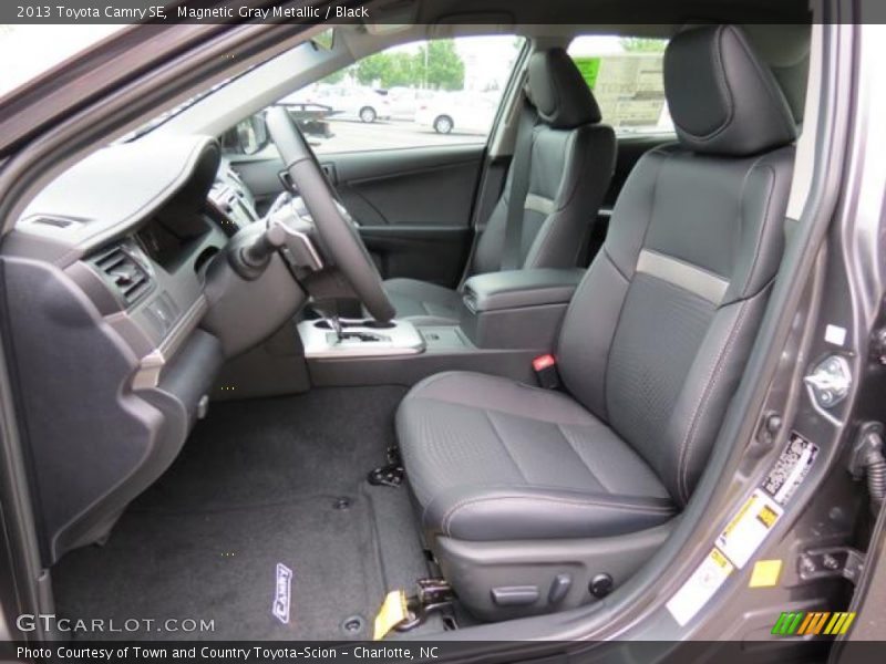 Magnetic Gray Metallic / Black 2013 Toyota Camry SE