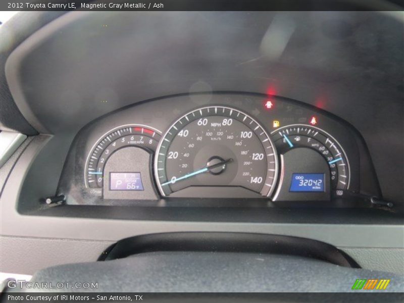 Magnetic Gray Metallic / Ash 2012 Toyota Camry LE