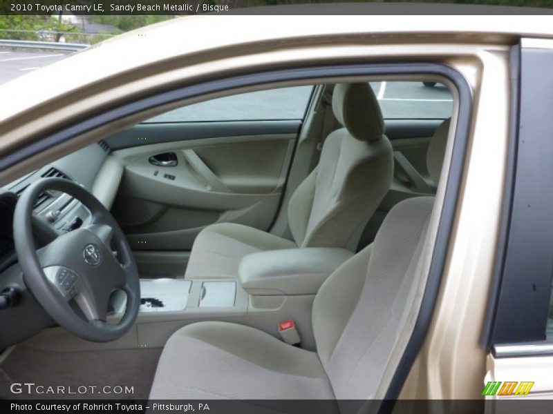 Sandy Beach Metallic / Bisque 2010 Toyota Camry LE