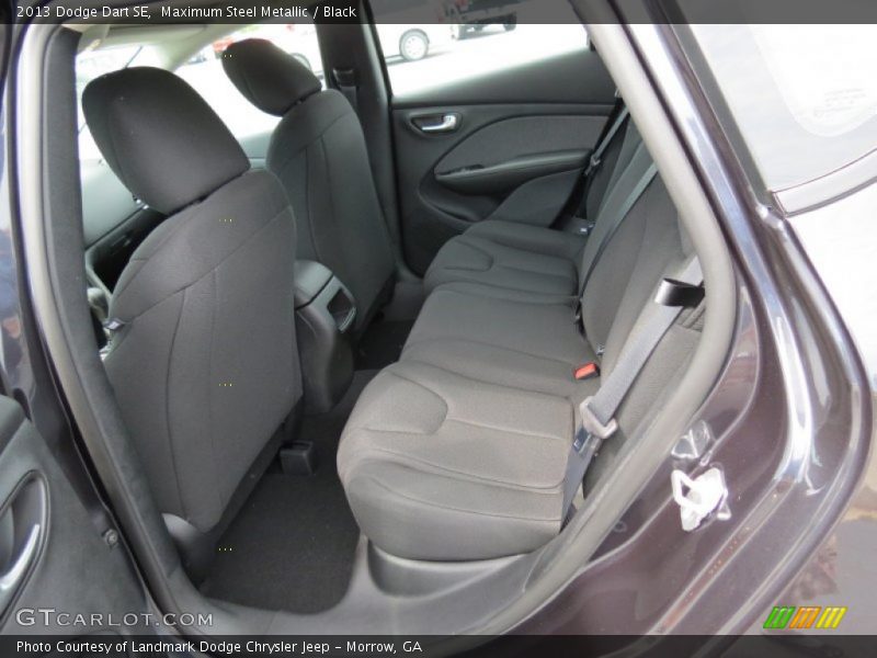 Maximum Steel Metallic / Black 2013 Dodge Dart SE