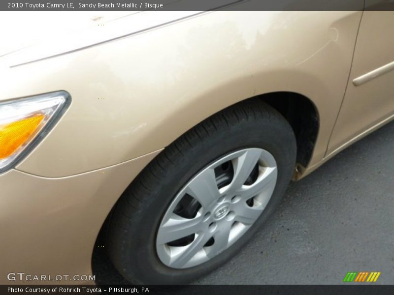 Sandy Beach Metallic / Bisque 2010 Toyota Camry LE