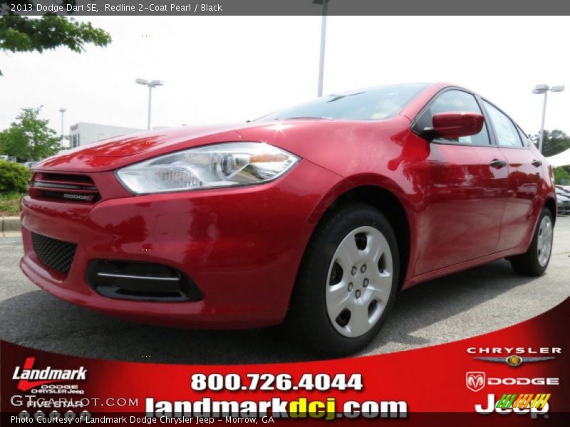 Redline 2-Coat Pearl / Black 2013 Dodge Dart SE