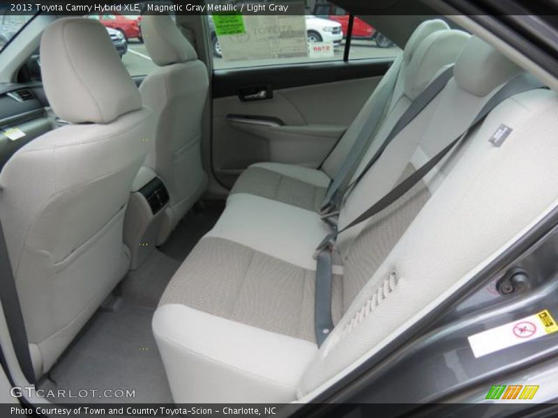 Magnetic Gray Metallic / Light Gray 2013 Toyota Camry Hybrid XLE