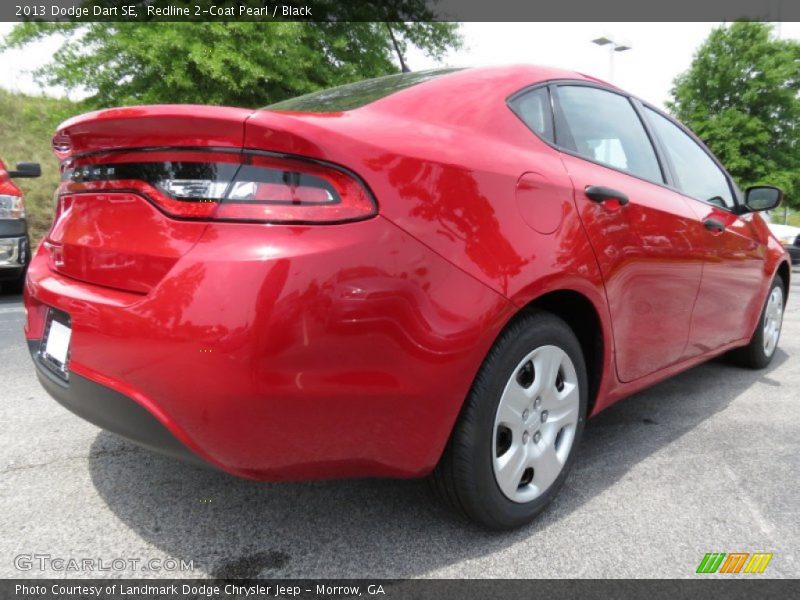 Redline 2-Coat Pearl / Black 2013 Dodge Dart SE