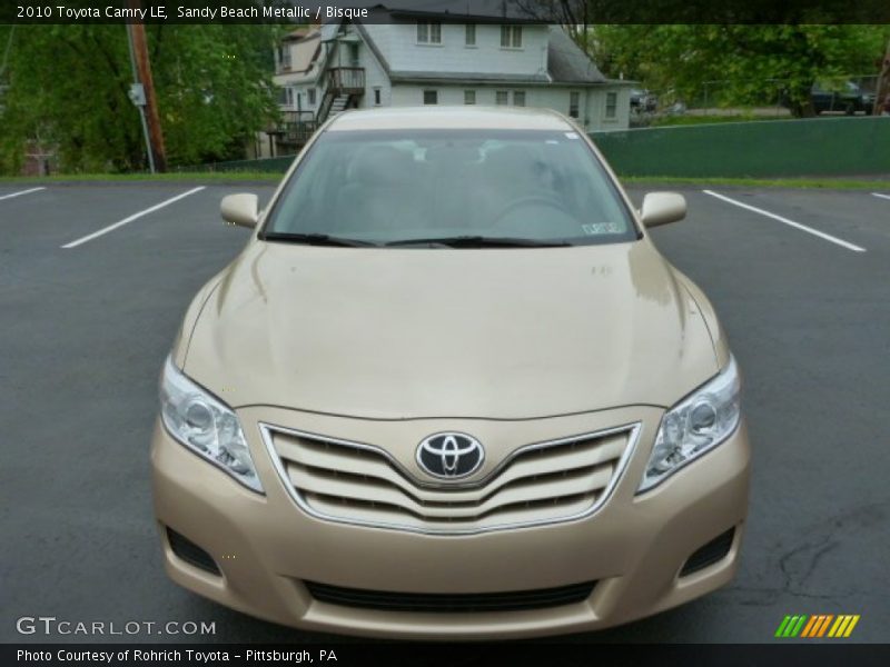 Sandy Beach Metallic / Bisque 2010 Toyota Camry LE