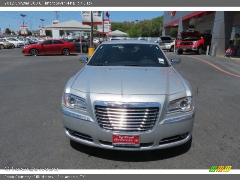 Bright Silver Metallic / Black 2012 Chrysler 300 C