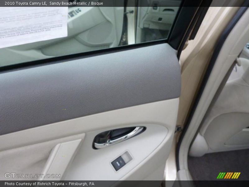 Sandy Beach Metallic / Bisque 2010 Toyota Camry LE