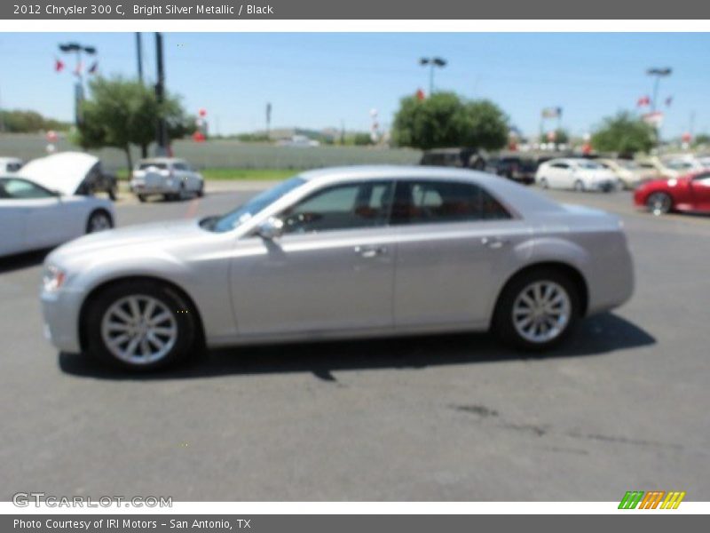 Bright Silver Metallic / Black 2012 Chrysler 300 C