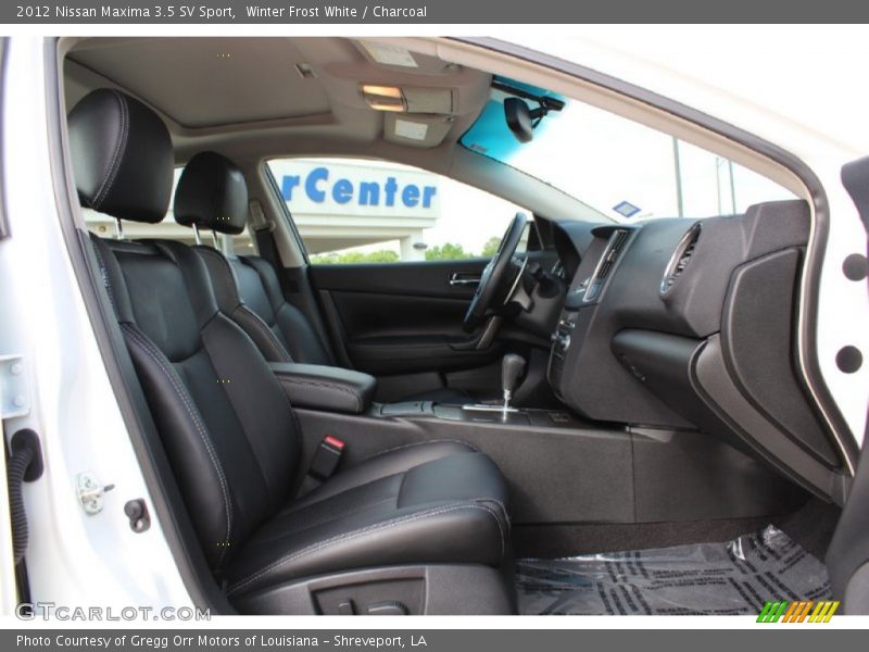 Winter Frost White / Charcoal 2012 Nissan Maxima 3.5 SV Sport