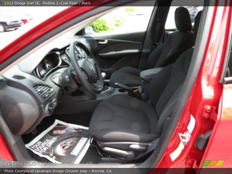 Redline 2-Coat Pearl / Black 2013 Dodge Dart SE