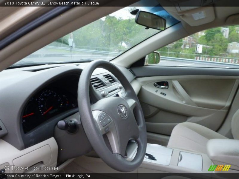 Sandy Beach Metallic / Bisque 2010 Toyota Camry LE