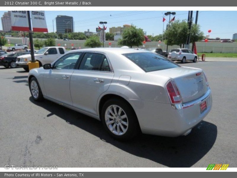 Bright Silver Metallic / Black 2012 Chrysler 300 C