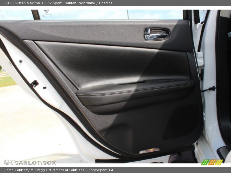 Winter Frost White / Charcoal 2012 Nissan Maxima 3.5 SV Sport