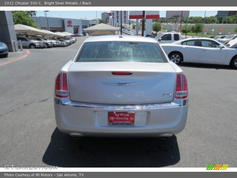 Bright Silver Metallic / Black 2012 Chrysler 300 C