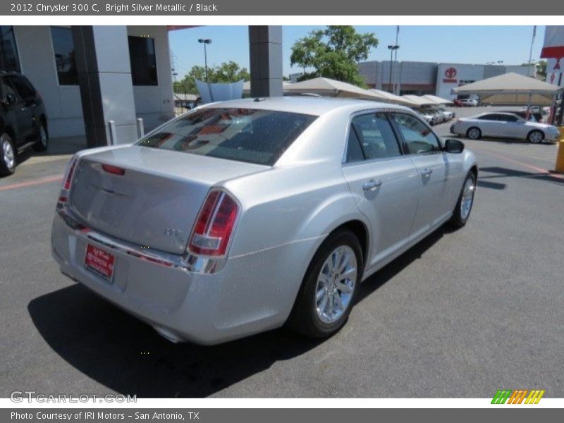 Bright Silver Metallic / Black 2012 Chrysler 300 C