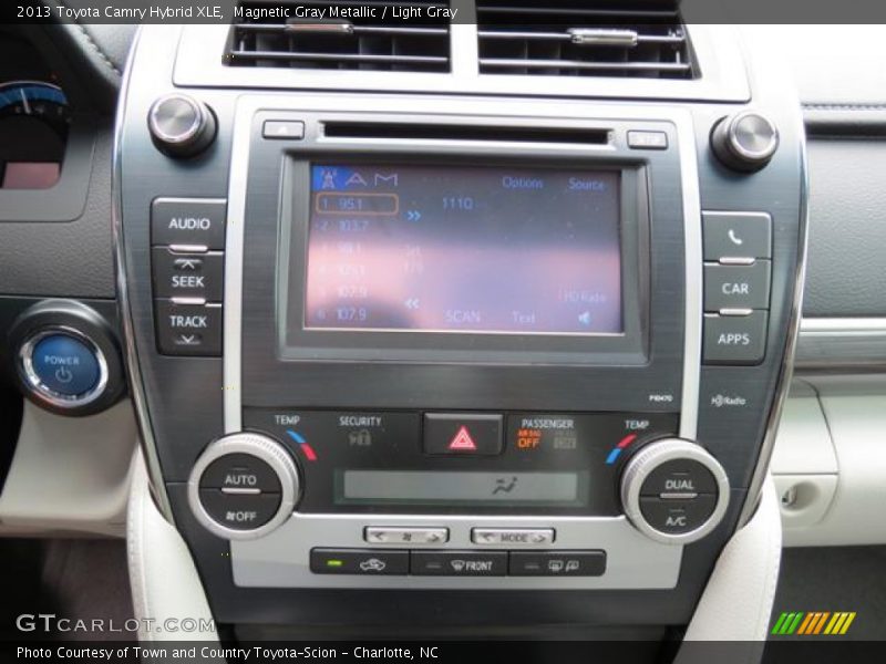 Magnetic Gray Metallic / Light Gray 2013 Toyota Camry Hybrid XLE