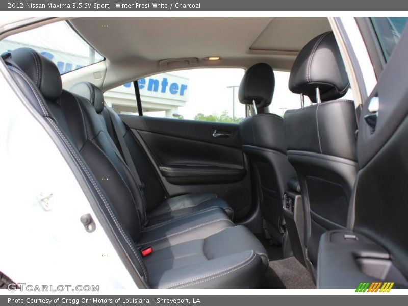 Winter Frost White / Charcoal 2012 Nissan Maxima 3.5 SV Sport