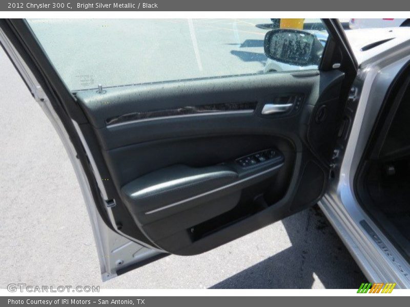 Bright Silver Metallic / Black 2012 Chrysler 300 C