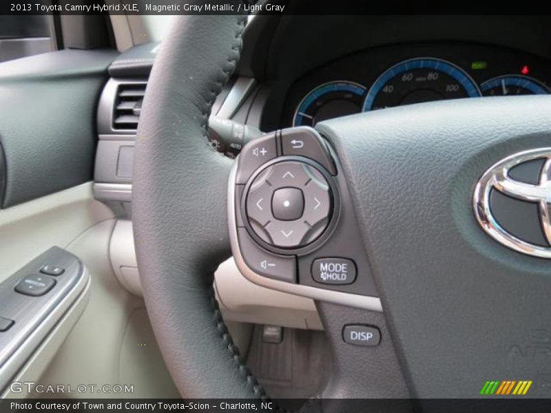 Magnetic Gray Metallic / Light Gray 2013 Toyota Camry Hybrid XLE