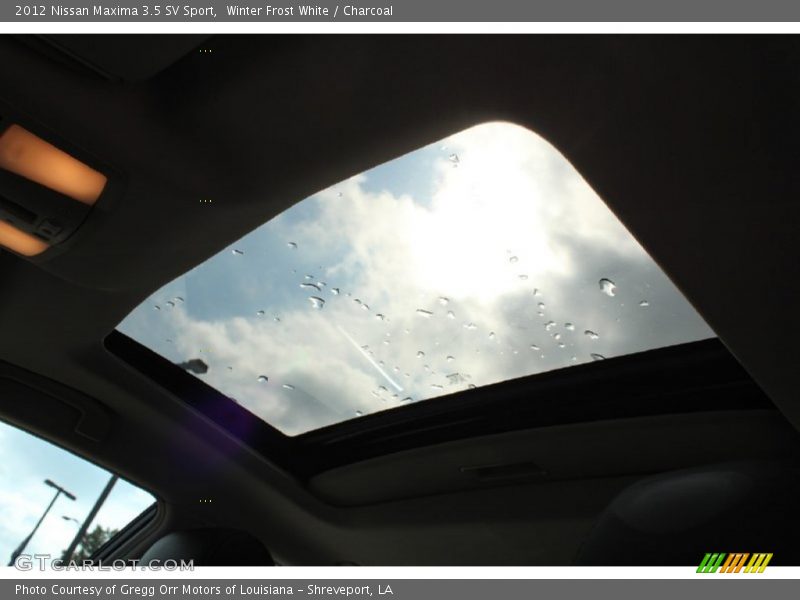Winter Frost White / Charcoal 2012 Nissan Maxima 3.5 SV Sport