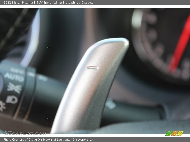 Winter Frost White / Charcoal 2012 Nissan Maxima 3.5 SV Sport