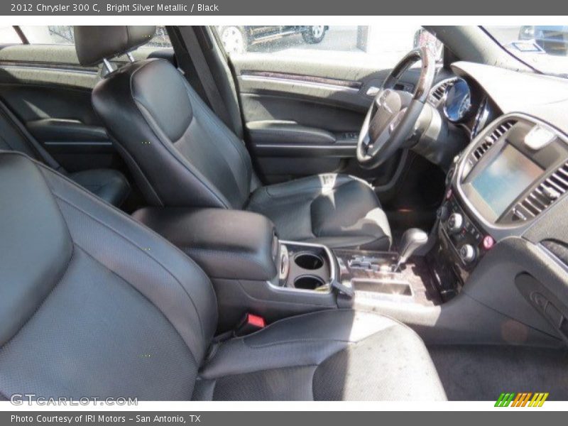 Bright Silver Metallic / Black 2012 Chrysler 300 C
