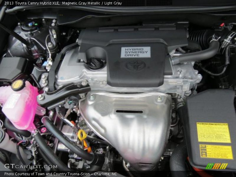 Magnetic Gray Metallic / Light Gray 2013 Toyota Camry Hybrid XLE