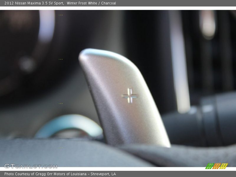 Winter Frost White / Charcoal 2012 Nissan Maxima 3.5 SV Sport