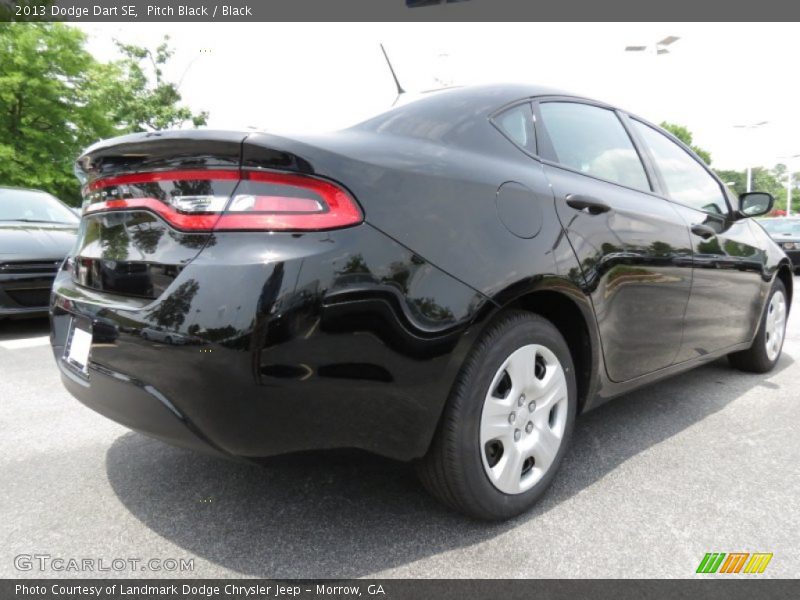 Pitch Black / Black 2013 Dodge Dart SE