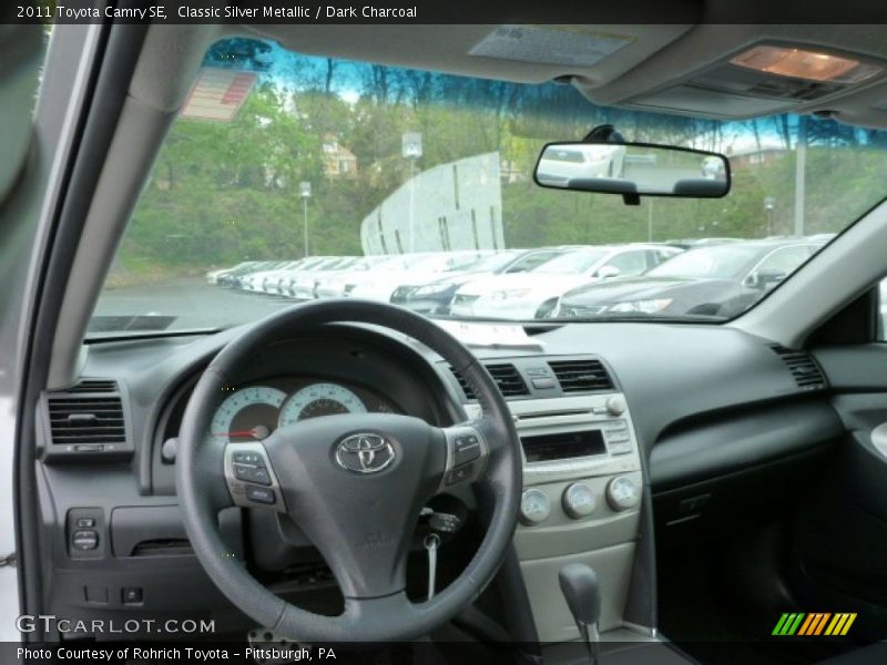 Classic Silver Metallic / Dark Charcoal 2011 Toyota Camry SE