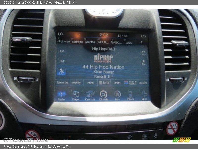 Bright Silver Metallic / Black 2012 Chrysler 300 C