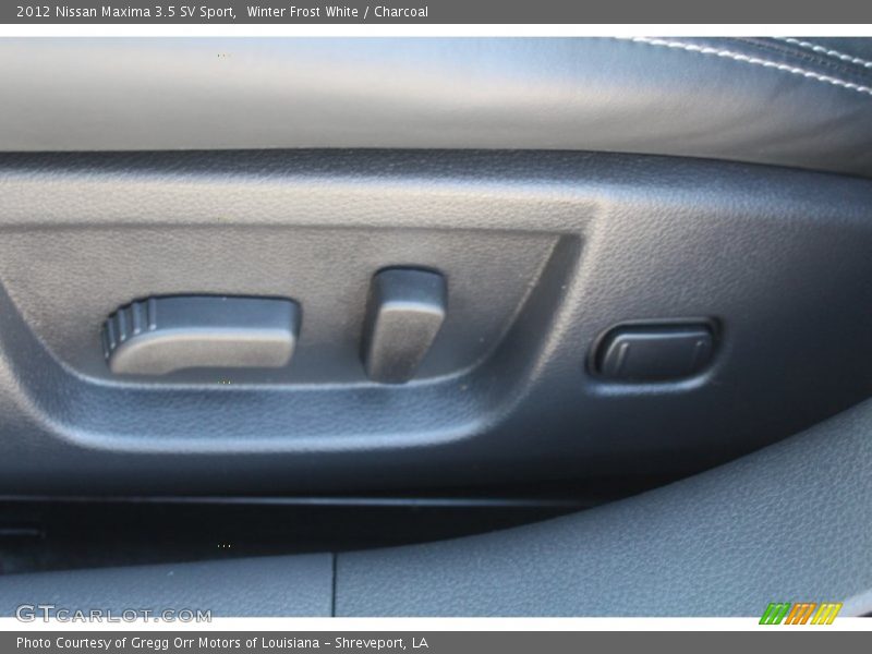 Winter Frost White / Charcoal 2012 Nissan Maxima 3.5 SV Sport