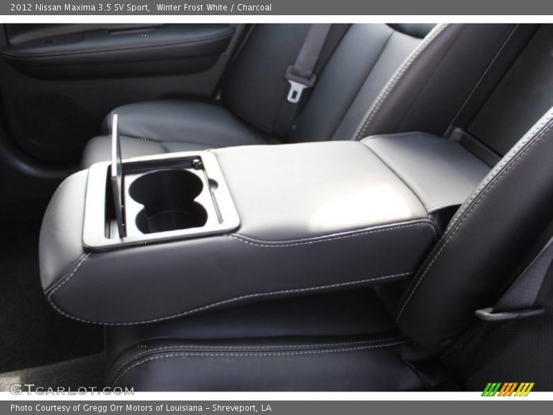 Winter Frost White / Charcoal 2012 Nissan Maxima 3.5 SV Sport