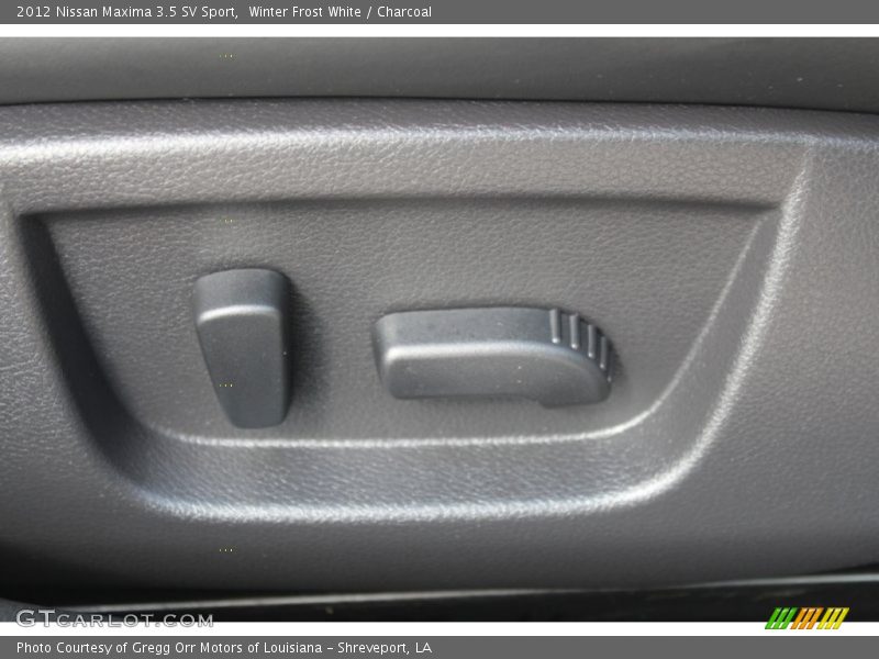Winter Frost White / Charcoal 2012 Nissan Maxima 3.5 SV Sport