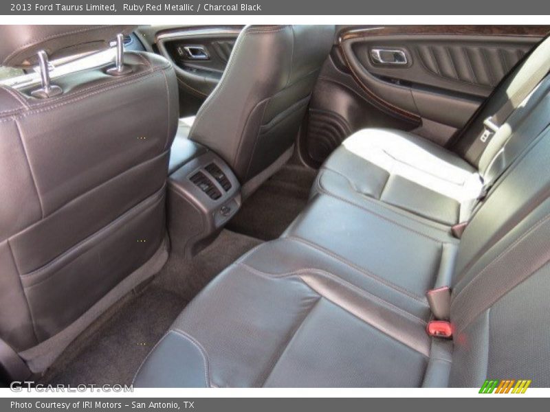 Ruby Red Metallic / Charcoal Black 2013 Ford Taurus Limited